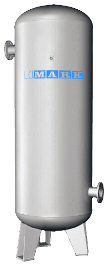 Compressed air receiver tank