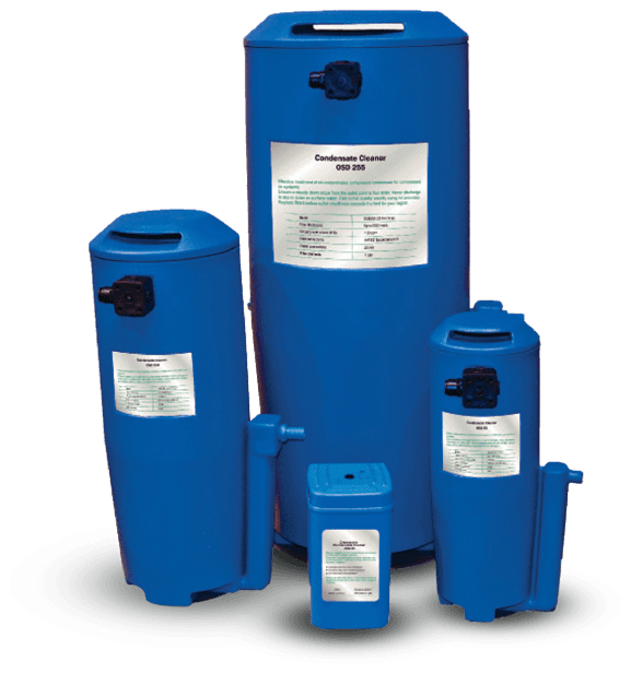 Compressed air line filters